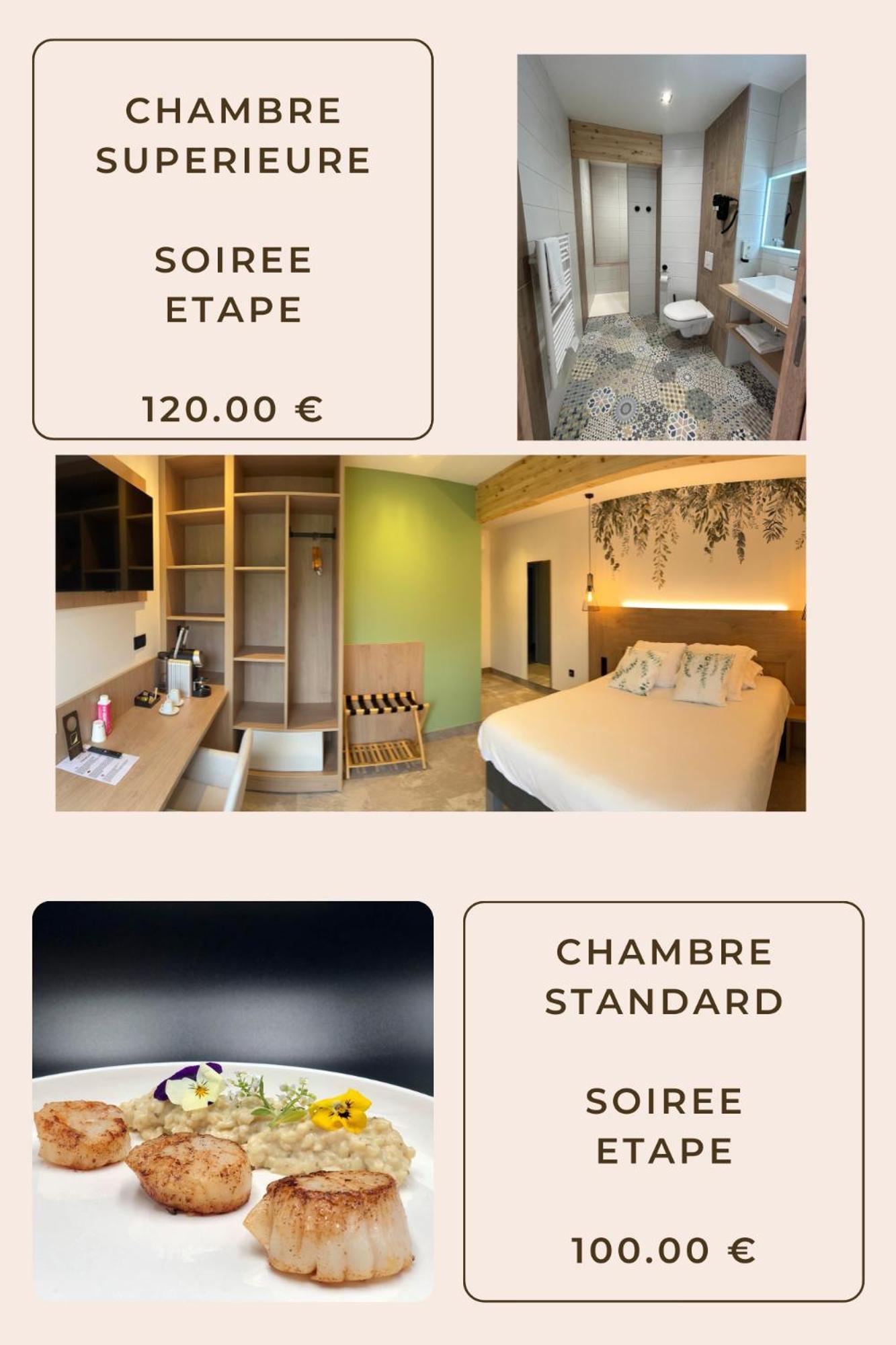 Les Orchidees , Hotel & Restaurant Verdun Exterior foto