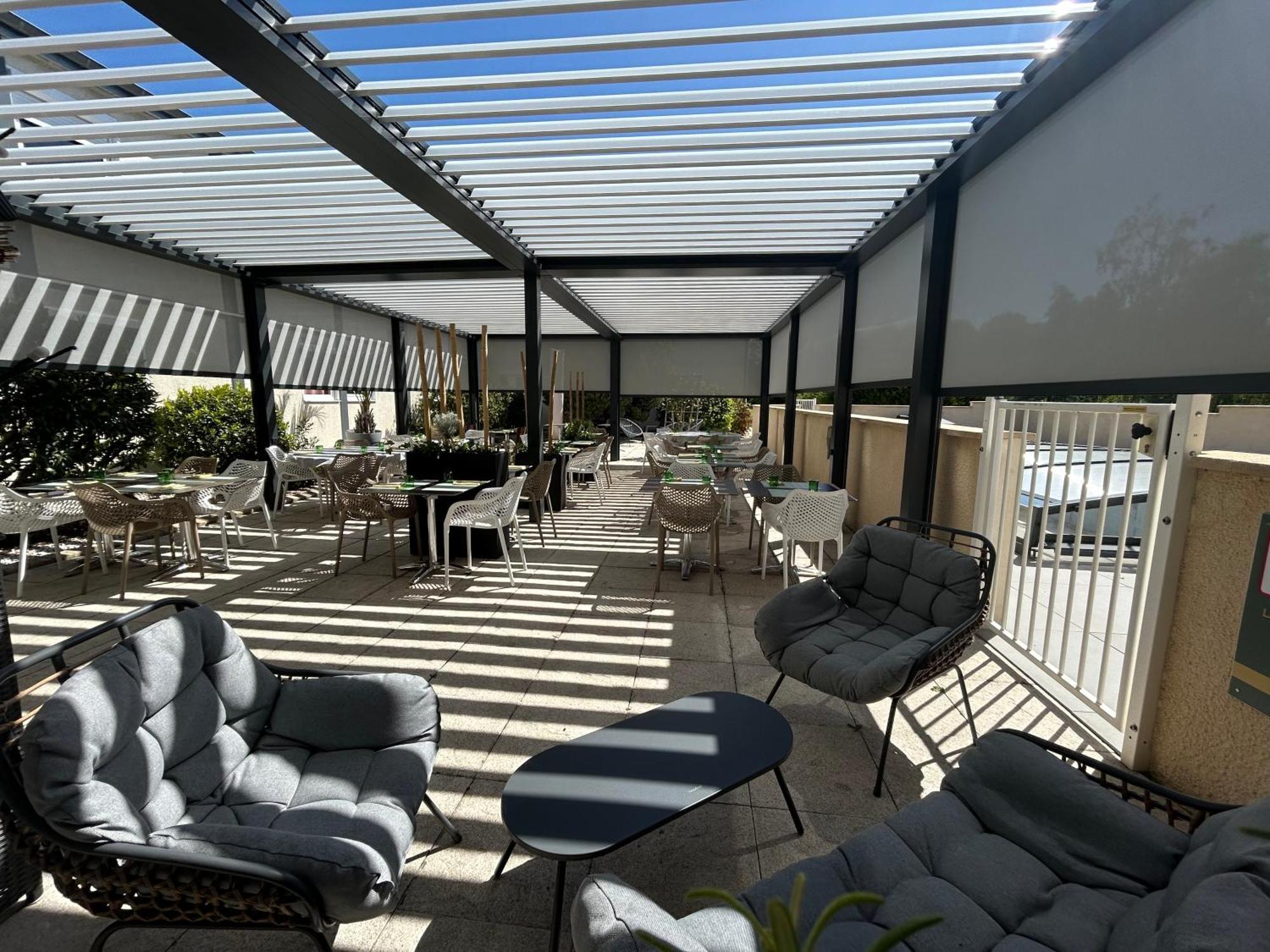 Les Orchidees , Hotel & Restaurant Verdun Exterior foto